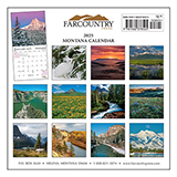 2025 Montana Scenic Mini Calendar align=
