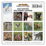 2025 Montana Wild Babies Mini Calendar align=