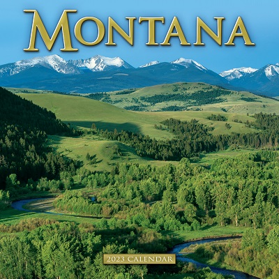 2023 Montana Scenic Calendar align=