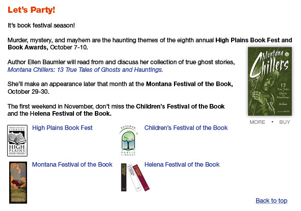 FCP-October Newsletter Book Fests